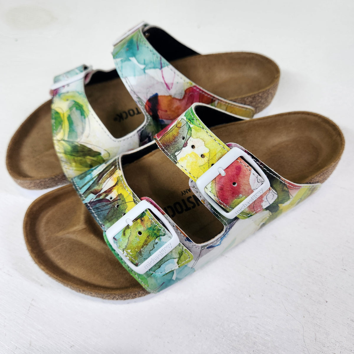 HAPPY: Custom Birkenstocks by Mary Price x Michael Grey – MICHAEL