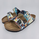 FLOOD GATES:  CUSTOM BIRKENSTOCKS  by PAULA BORSETTI x Michael Grey