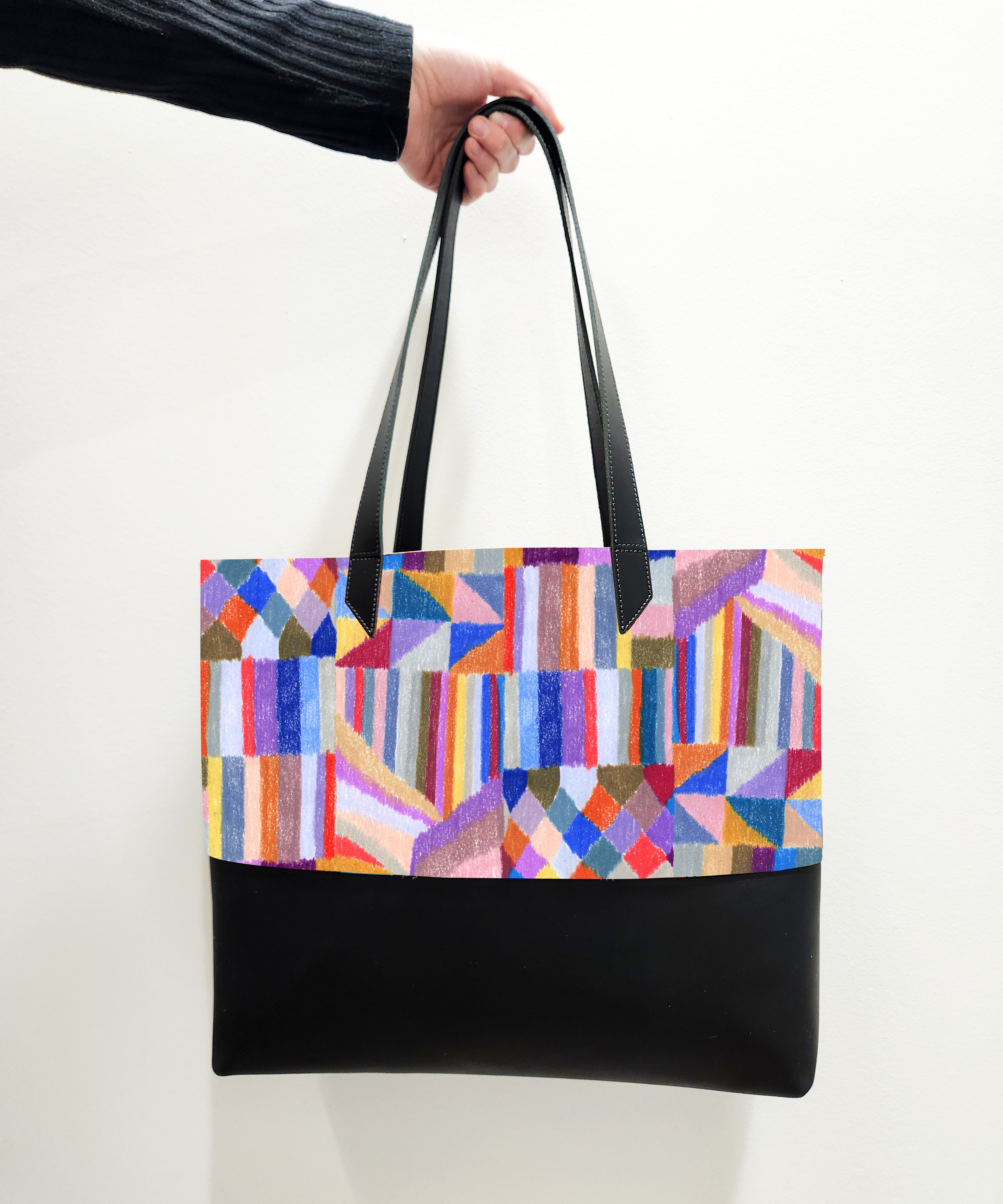 COLOR BLOCK : TOTE  by CASSI OTT x Michael Grey