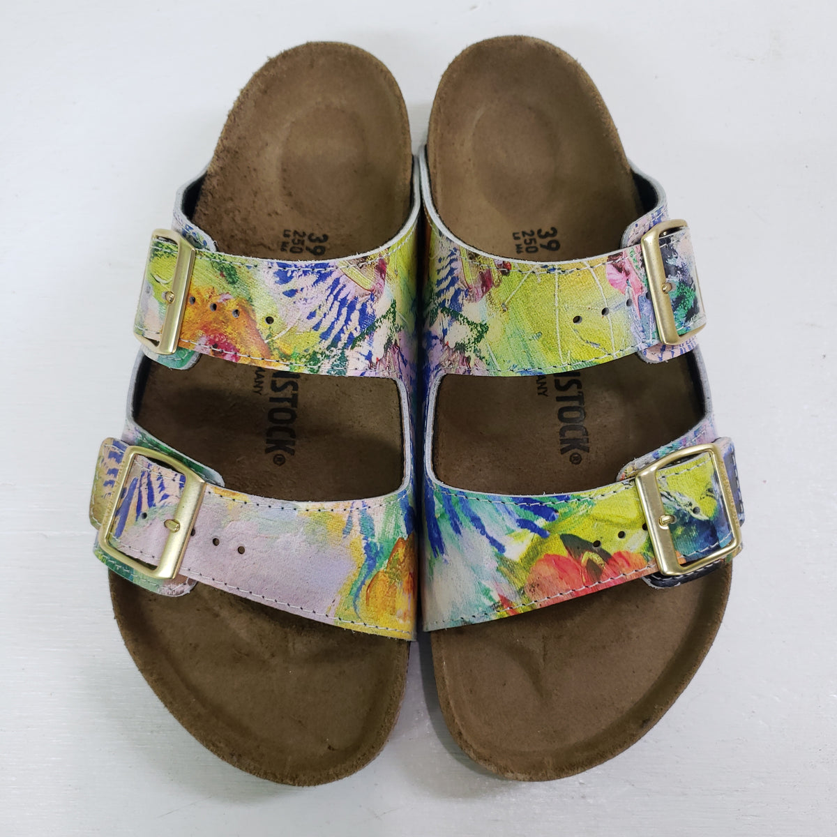 GOOD VIBES: CUSTOM BIRKENSTOCKS by ELIZABETH BAUMGARTNER x Michael Gre ...