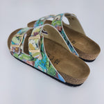 LOVE SONG:  CUSTOM BIRKENSTOCKS  by PAULA BORSETTI x Michael Grey