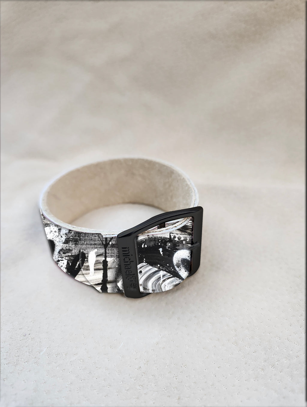 BLACK AND WHITE:  BRACELET by AMBER GOLDHAMMER x Michael Grey