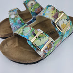 LOVE SONG:  CUSTOM BIRKENSTOCKS  by PAULA BORSETTI x Michael Grey