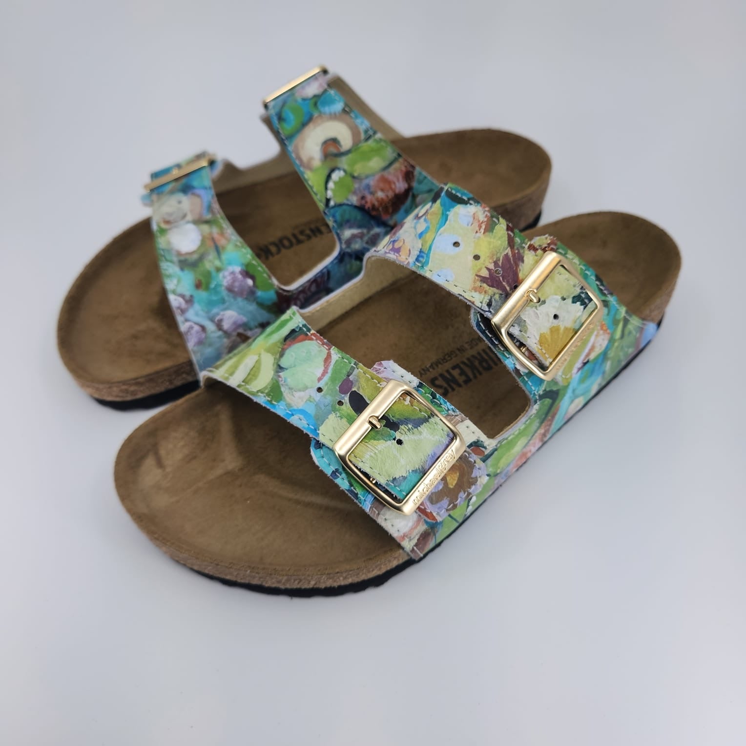 LOVE SONG:  CUSTOM BIRKENSTOCKS  by PAULA BORSETTI x Michael Grey