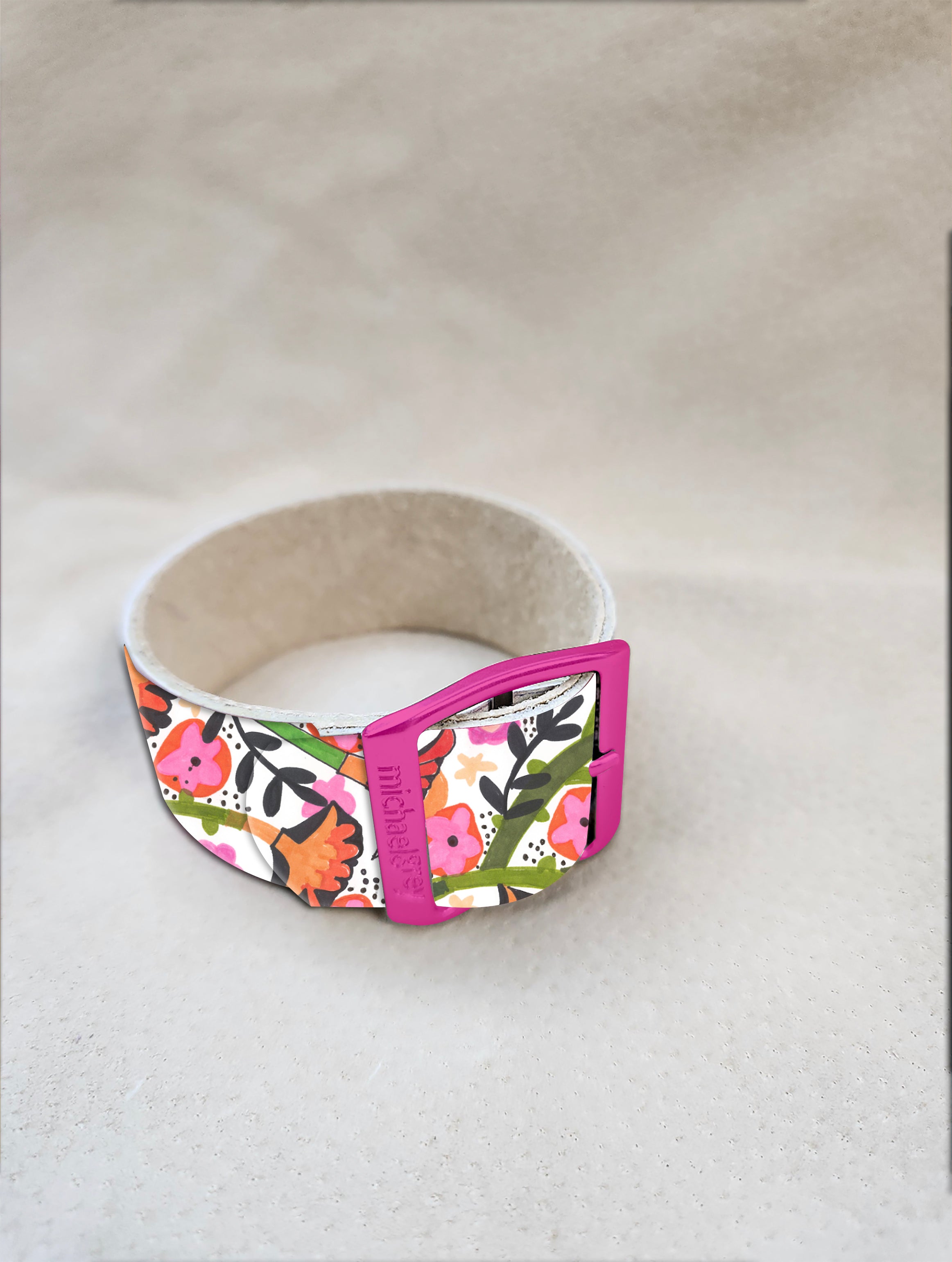 MODERN TULIPS:  BRACELET by SHARON NULLMEYER x Michael Grey