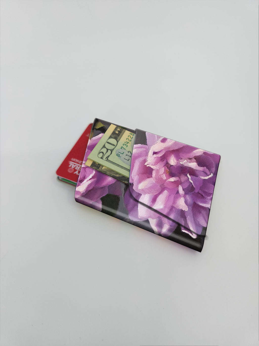 PINK FLORALS:  WALLET by JAMES ZAMORA x Michael Grey