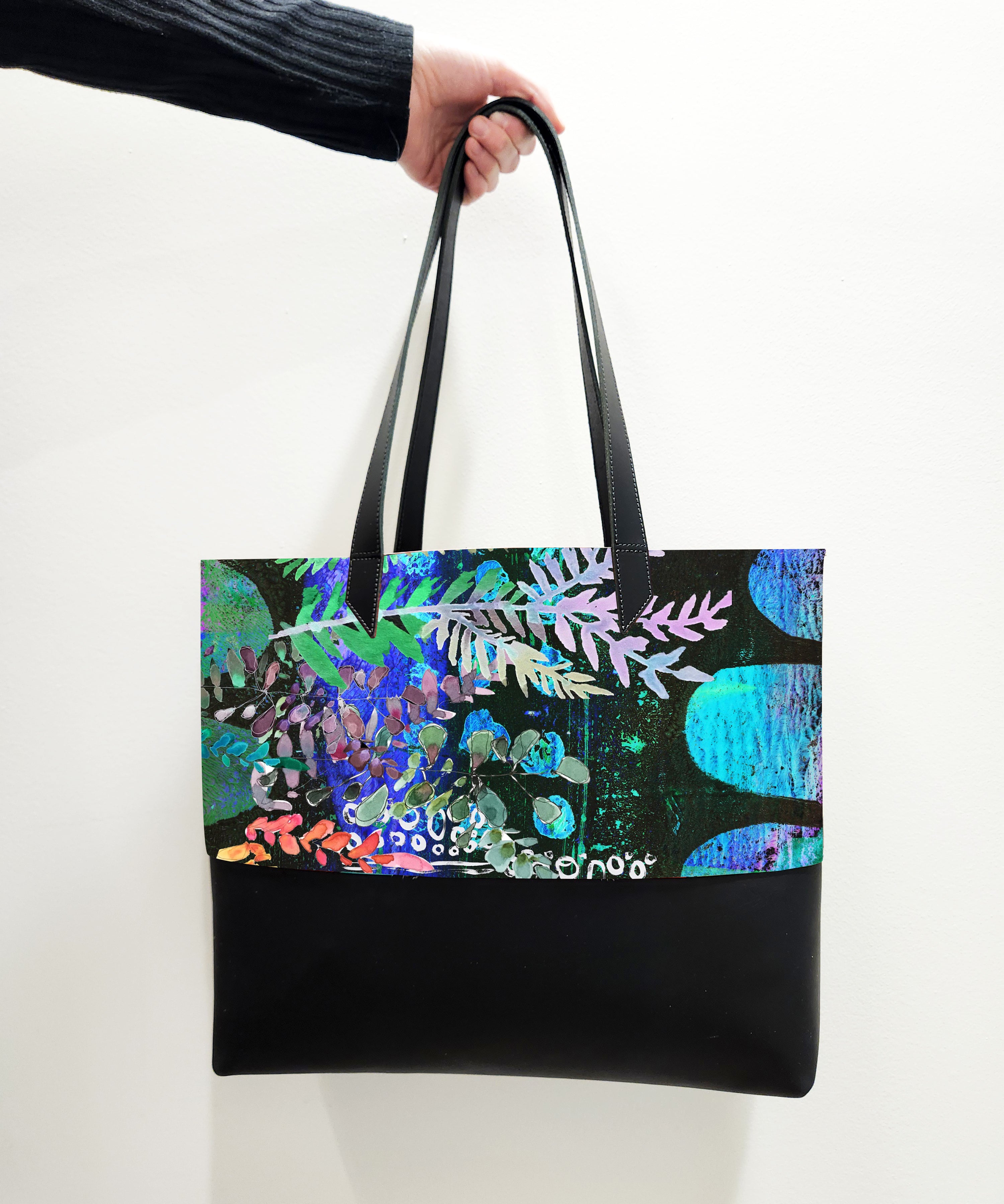 NIGHT FERN : TOTE  by RAE MISSIGMAN x Michael Grey