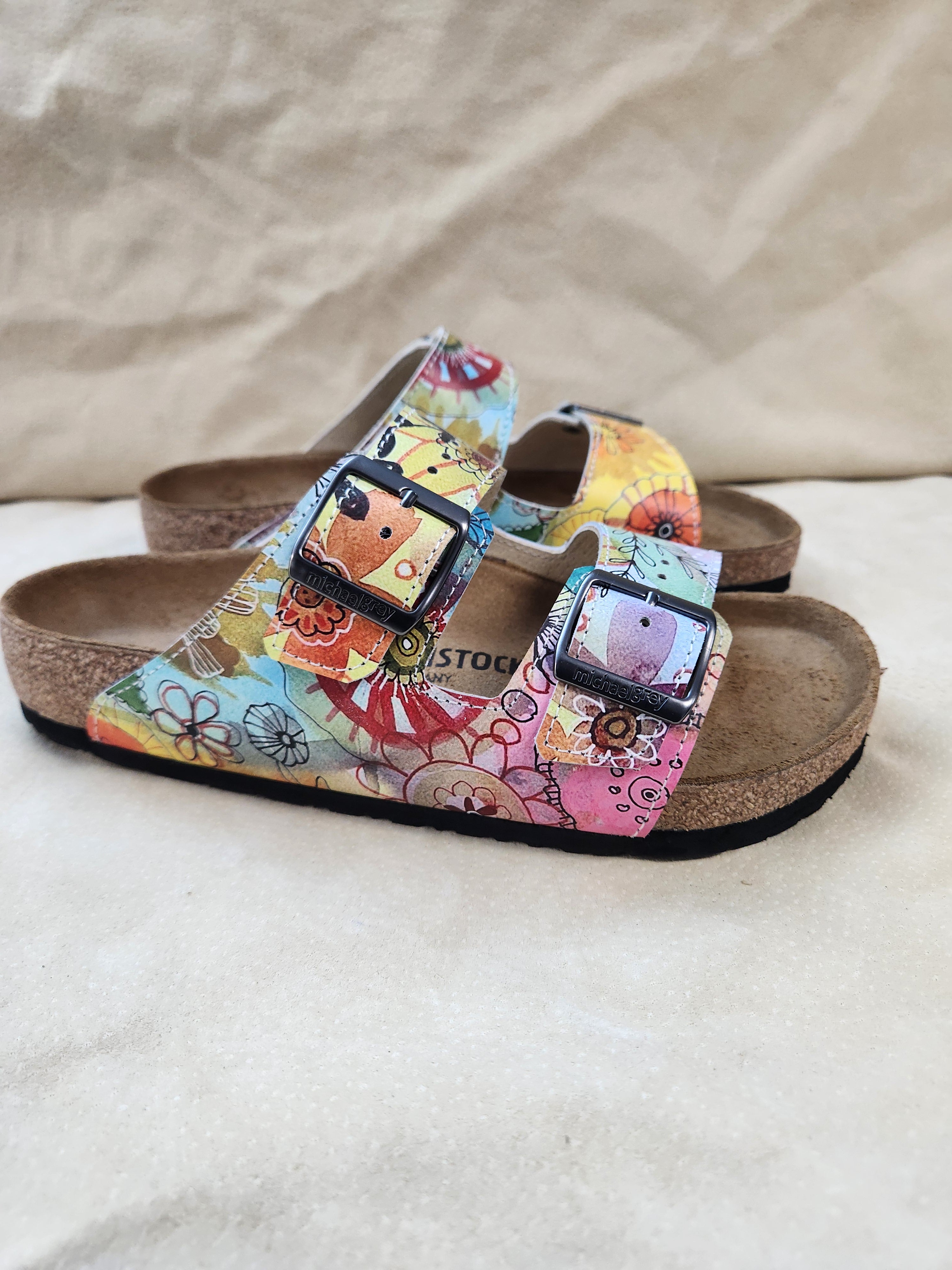 MAGICAL : CUSTOM BIRKENSTOCKS  by BETH NADLER x Michael Grey