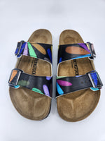 FLOWER POWER: CUSTOM BIRKENSTOCKS  by CASSI OTT  x Michael Grey