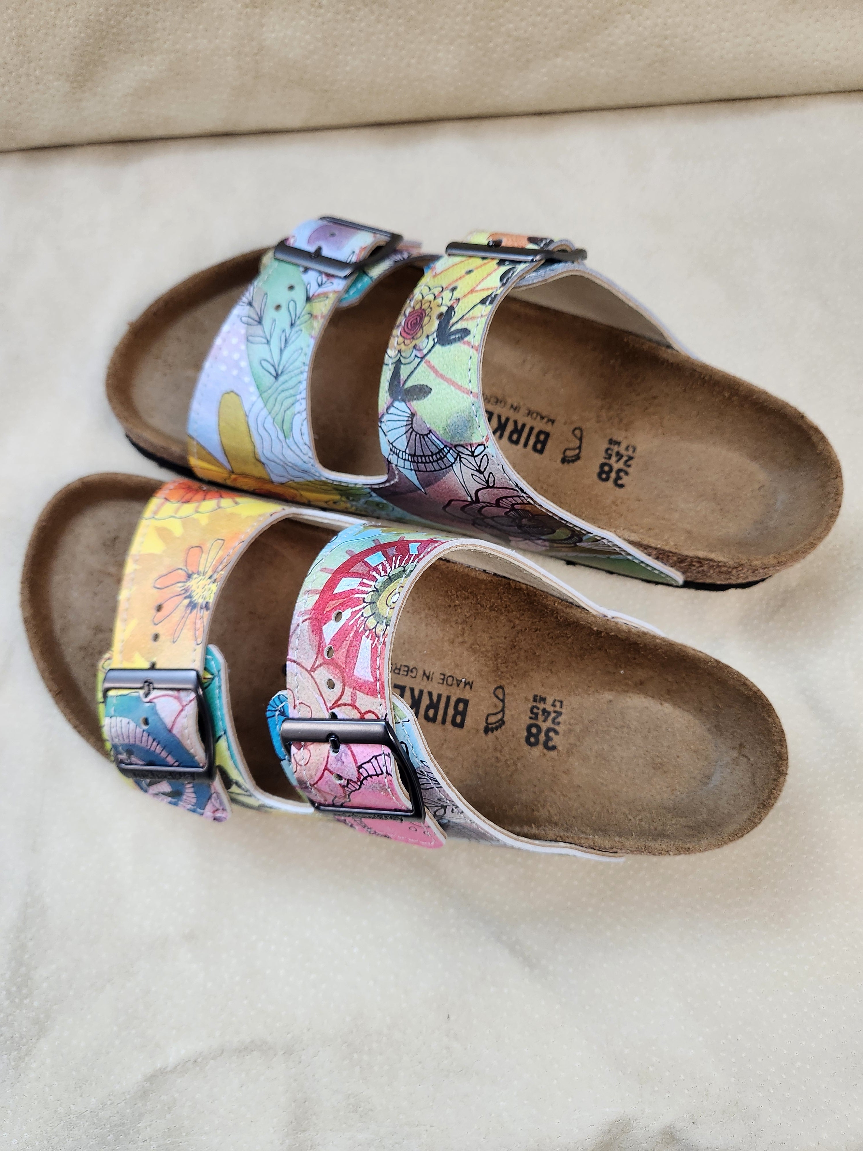 MAGICAL : CUSTOM BIRKENSTOCKS  by BETH NADLER x Michael Grey