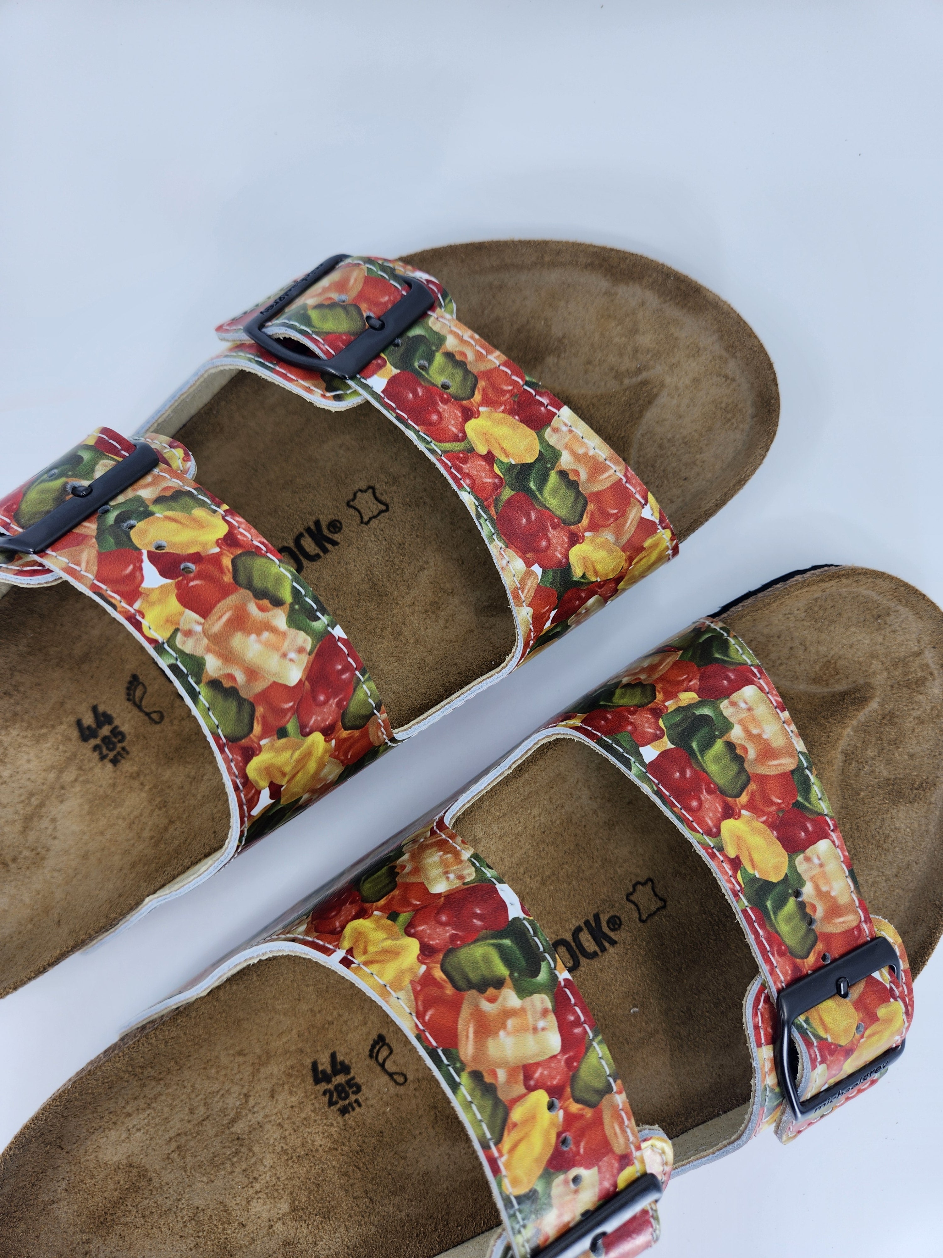 GUMMY BEARS : CUSTOM BIRKENSTOCKS  by JAMES ZAMORA x Michael Grey