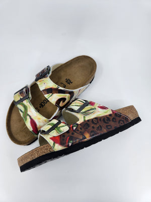 A SHORT SOJOURN  : CUSTOM BIRKENSTOCKS  by CINDY REVELL x Michael Grey