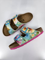 LETS BLOOM : CUSTOM BIRKENSTOCKS  by SALLY WALSH x Michael Grey