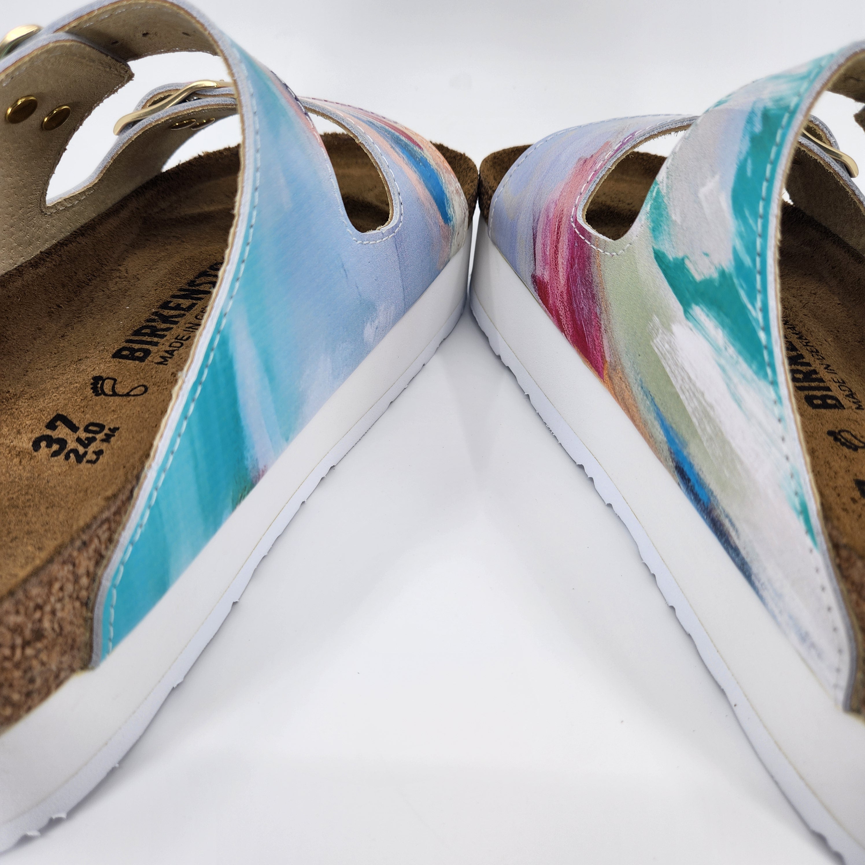 DREAM LITTLE DREAM : CUSTOM BIRKENSTOCKS  by DANIELLE NESTER FAULK x Michael Grey