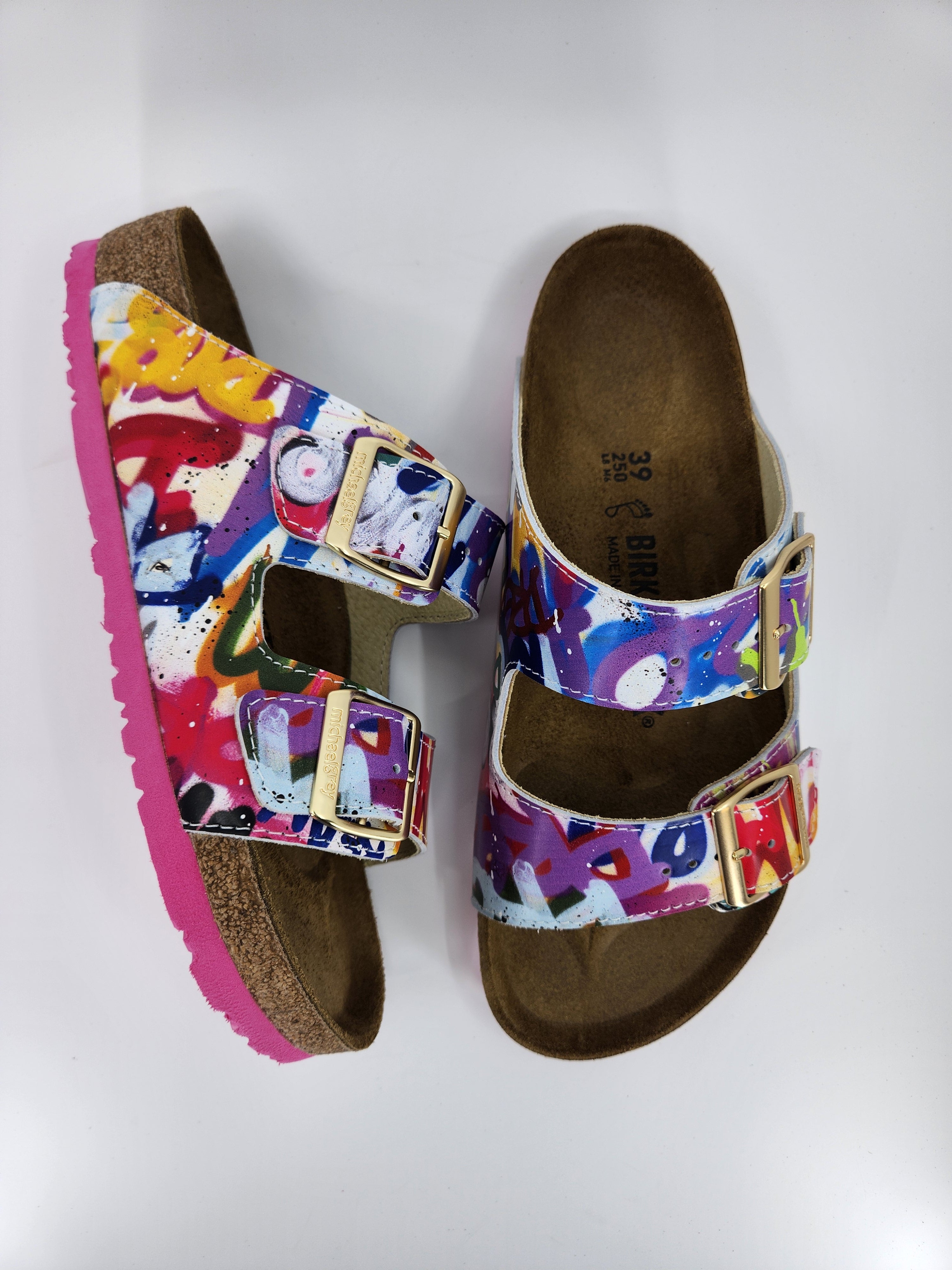 DREAM : CUSTOM BIRKENSTOCKS  by AMBER GOLDHAMMER  x Michael Grey