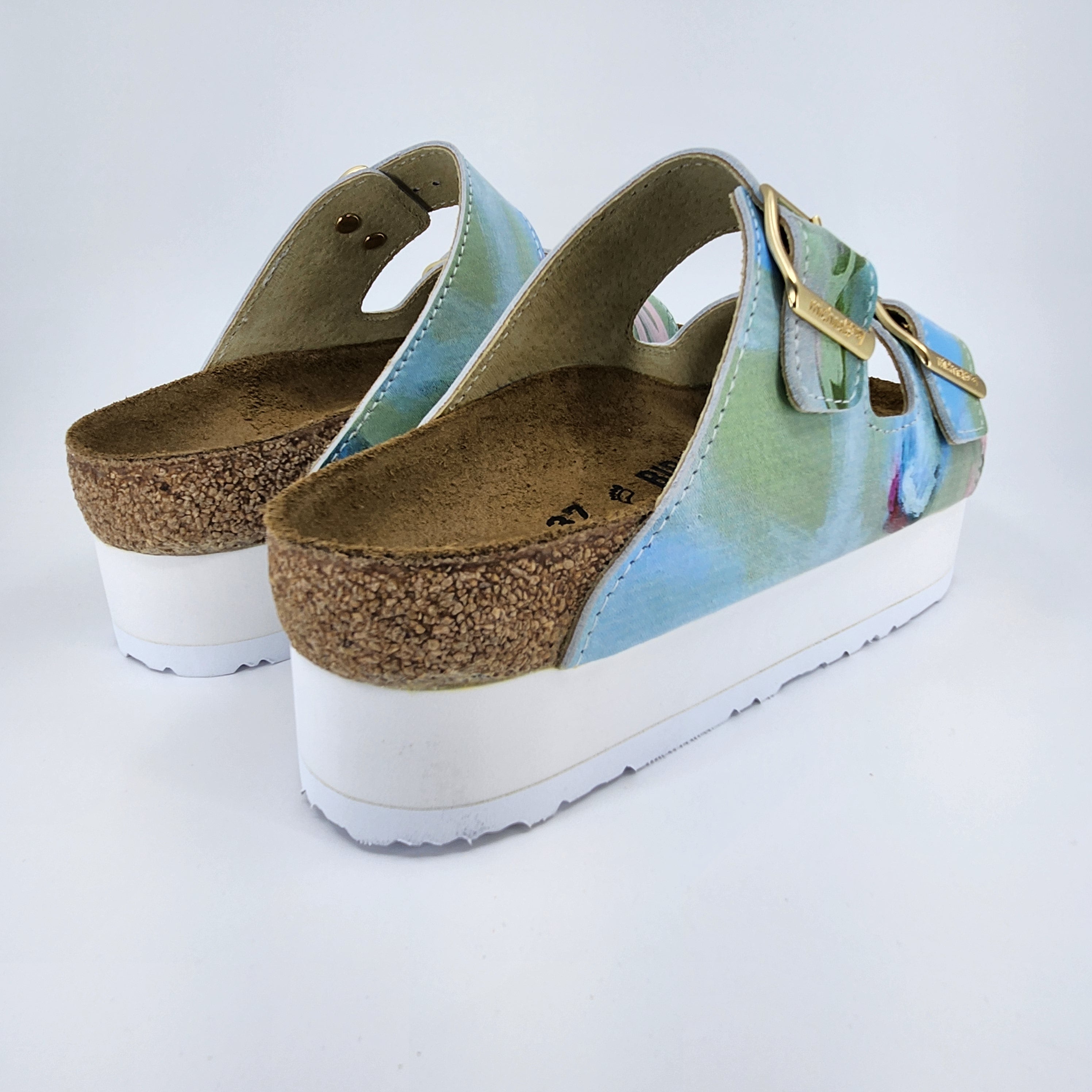 SOME THINGS CHANGE SOME THINGS REMAIN : CUSTOM BIRKENSTOCKS  by DANIELLE NESTER FAULK x Michael Grey