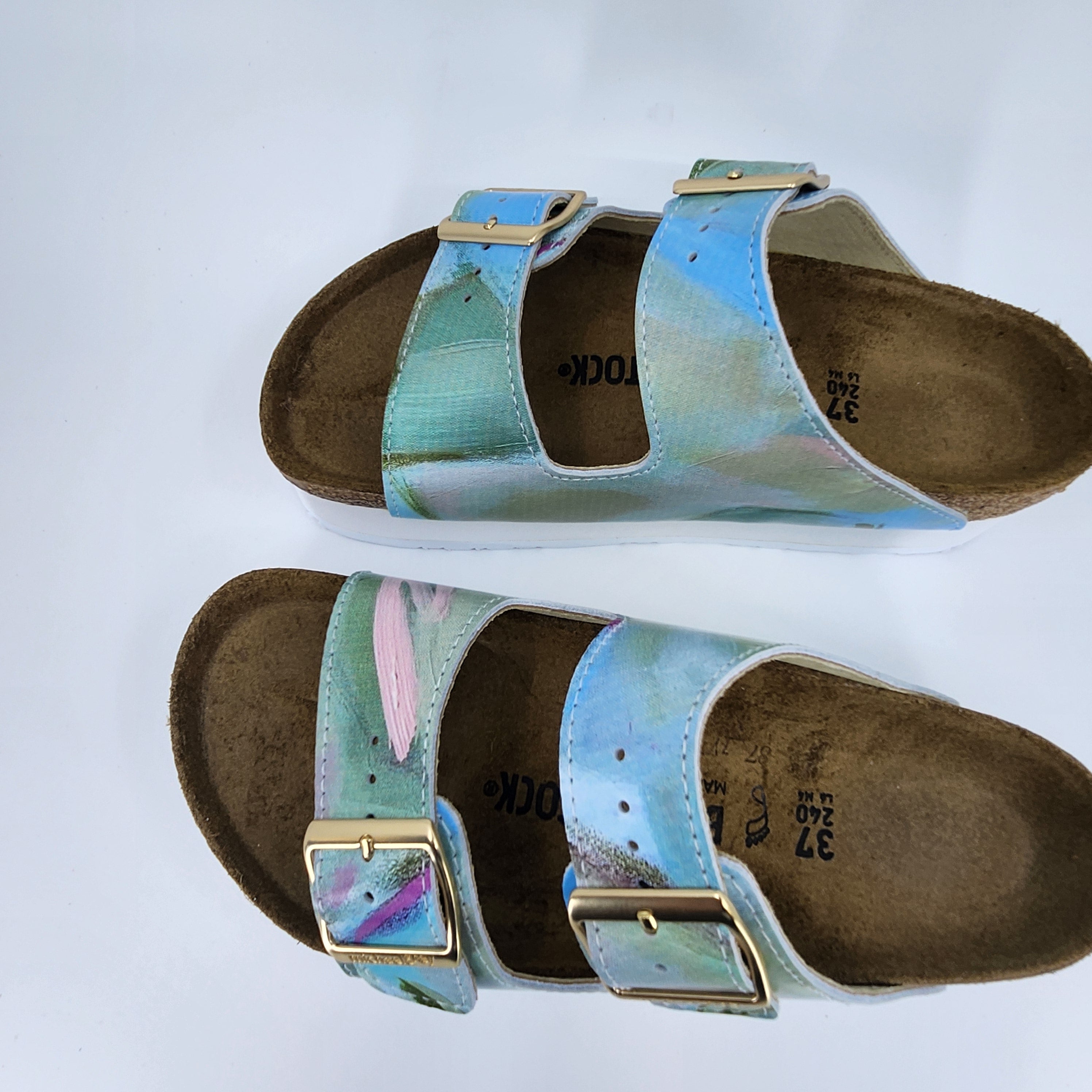 SOME THINGS CHANGE SOME THINGS REMAIN : CUSTOM BIRKENSTOCKS  by DANIELLE NESTER FAULK x Michael Grey