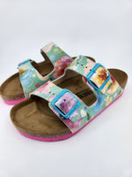 LETS BLOOM : CUSTOM BIRKENSTOCKS  by SALLY WALSH x Michael Grey