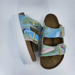 SOME THINGS CHANGE SOME THINGS REMAIN : CUSTOM BIRKENSTOCKS  by DANIELLE NESTER FAULK x Michael Grey