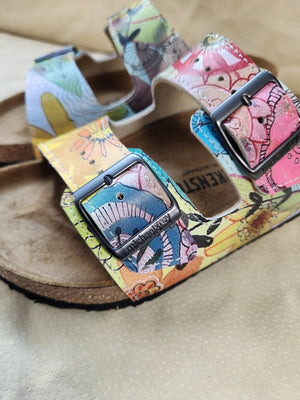 MAGICAL : CUSTOM BIRKENSTOCKS  by BETH NADLER x Michael Grey