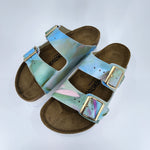 SOME THINGS CHANGE SOME THINGS REMAIN : CUSTOM BIRKENSTOCKS  by DANIELLE NESTER FAULK x Michael Grey