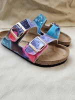 WATERLINE CUSTOM BIRKENSTOCKS  by PAMELA J. BLACK ART x Michael Grey