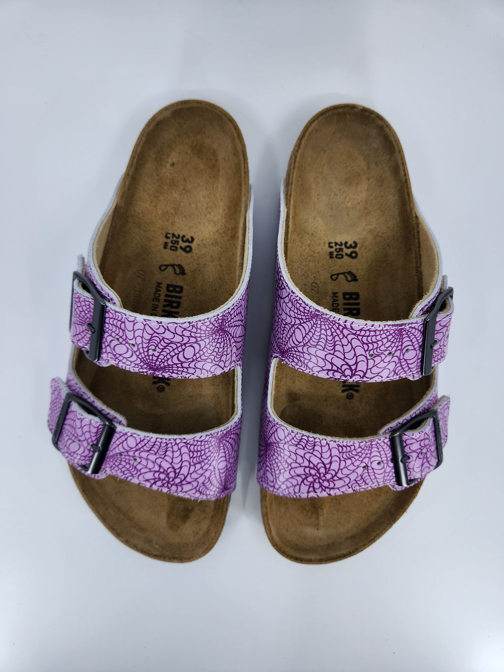 STARWEB : CUSTOM BIRKENSTOCKS  by MARTA HARVEY ART x Michael Grey