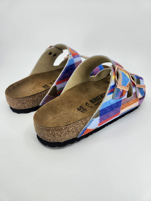 COLOR BLOCK : CUSTOM BIRKENSTOCKS  by CASSI OTT  x Michael Grey