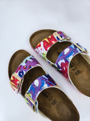 DREAM : CUSTOM BIRKENSTOCKS  by AMBER GOLDHAMMER  x Michael Grey