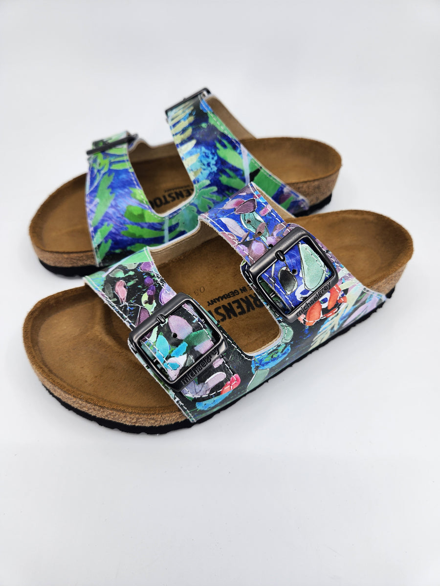 NIGHT FERN : CUSTOM BIRKENSTOCKS by RAE MISSIGMAN x Michael Grey ...