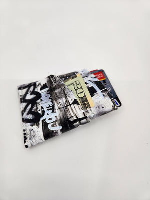 BLACK AND WHITE:  WALLET by AMBER GOLDHAMMER x Michael Grey