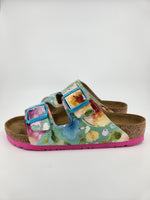 LETS BLOOM : CUSTOM BIRKENSTOCKS  by SALLY WALSH x Michael Grey