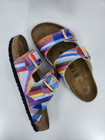 COLOR BLOCK : CUSTOM BIRKENSTOCKS  by CASSI OTT  x Michael Grey