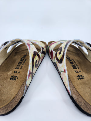 A SHORT SOJOURN  : CUSTOM BIRKENSTOCKS  by CINDY REVELL x Michael Grey