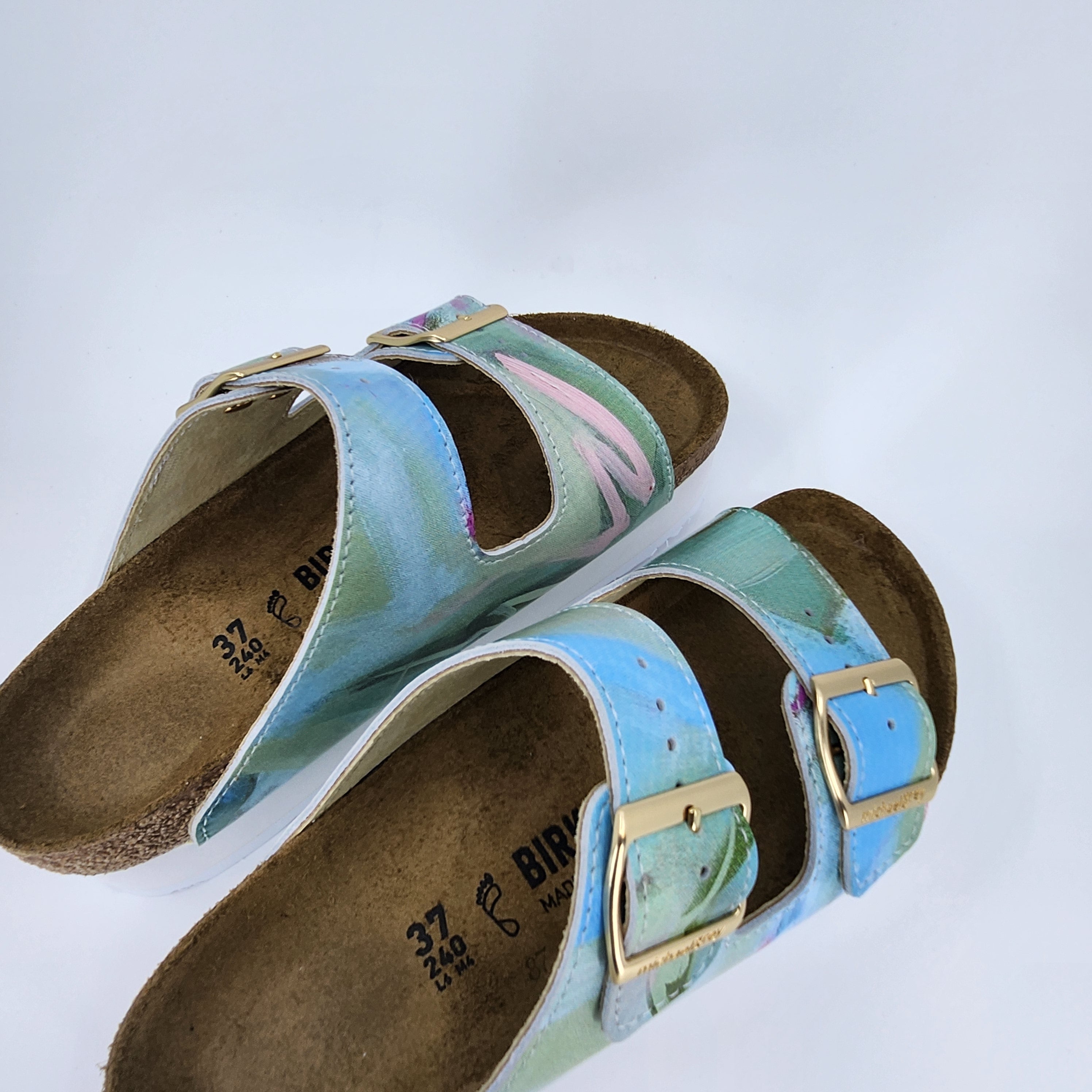 SOME THINGS CHANGE SOME THINGS REMAIN : CUSTOM BIRKENSTOCKS  by DANIELLE NESTER FAULK x Michael Grey