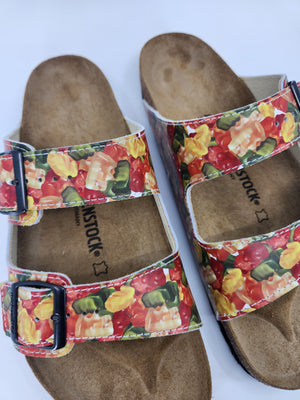 GUMMY BEARS : CUSTOM BIRKENSTOCKS  by JAMES ZAMORA x Michael Grey