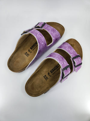 STARWEB : CUSTOM BIRKENSTOCKS  by MARTA HARVEY ART x Michael Grey