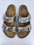 YELLOWSTONE PRISMATIC:  CUSTOM BIRKENSTOCKS  by ANGIE CRAGWICK x Michael Grey