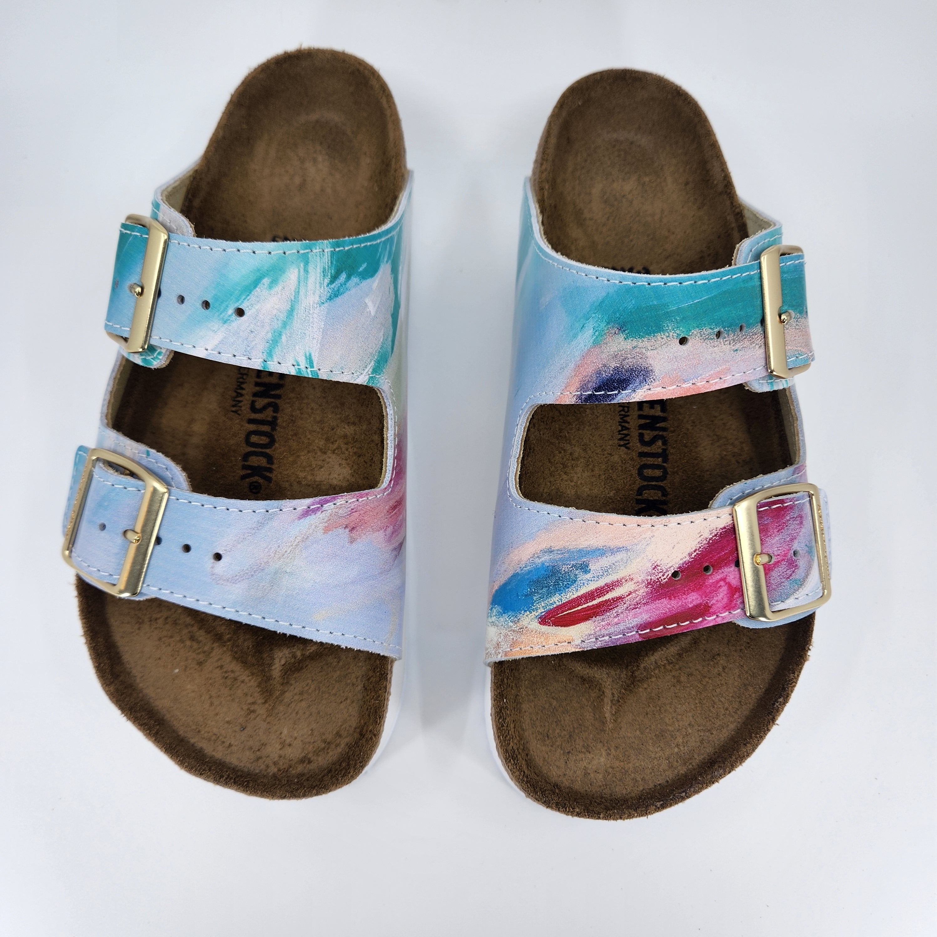 DREAM LITTLE DREAM : CUSTOM BIRKENSTOCKS  by DANIELLE NESTER FAULK x Michael Grey