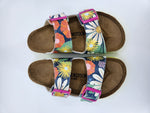 SUMMER BOUNTY: CUSTOM BIRKENSTOCKS  by REBECCA WOOLBRIGHT x Michael Grey